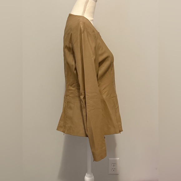 NWT Bagley Mischka leather jacket size M - Picture 5 of 9